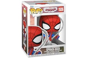 Funko Pop! Marvel: Friendly Neighborhood Spider-Man - Doctor Strange - Spider-Man - (Final Suit) - Animated Spiderman TV - Figura in Vinile da Collezione - Idea Regalo - Merchandising Ufficiale