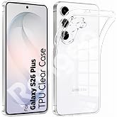 Rongep [Maxi-Clear] Samsung Galaxy S26 Plus i&ccedil;in Şeffaf Telefon Kılıfı Kamera Y&uuml;kseltili S26 Plus Koruyucu Darbelere Dayanıkl