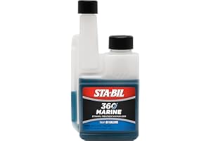 STA-BIL 360 Marine Ethanol Treatment and Fuel Stabilizer - Prevents Corrosion - Helps Clean Fuel System For Improved In-Season Performance - Treats Up To 80 Gallons, 250 ml, Black