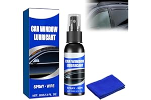 RAKIUTY Car Window Lubricant,Car Window Noise Reduction Lubricant, Rubber Seal Protectant, Rubber Seal Conditioner, Automotive Protectant Spray for Doors Windows