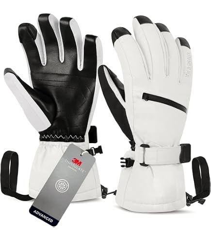 Jokisa Gants Hiver Homme, Gants De Ski Homme Conception Imperméable à Jokisa Gants Hiver Homme, Gants De Ski Homme Conception Imperméable à