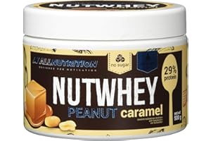 ‎ALLNUTRITION ALLNUTRITION Nutwhey Erdnussbutter Aufstrich Proteine Frühstück (Peanut Caramel)