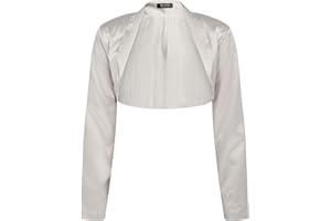 Bolerose Formale Raso a Maniche Lunghe Bolero