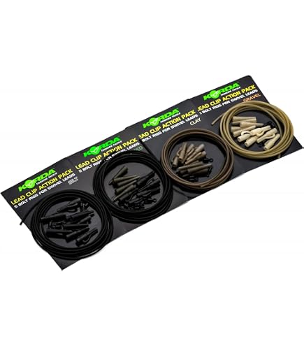 Pesas De Pesca Para Carpa FFT - Forma De Pera Plana - Acabado Mate - Sin Plomo - Varios Tamaños (1.1oz, 1.5oz, 2.5oz)