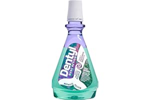 Dentyl Dual Action CPC Mouthwash, 12hrs Fresh Breath & Total Care, Alcohol Free, Mermaid Edition Fresh Mer-Mint, 500 ml