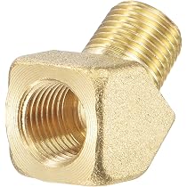 AFFIDABILE TUBO IN ottone connettori rapidi (4 pz) M22 donna & M24 maschio filettati EUR 12,77