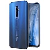 Microsonic Oppo Reno 2Z i&ccedil;in Kılıf Transparent Soft Beyaz [Reno 2Z ile Uyumlu Kılıf - Beyaz]