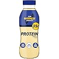For Goodness Shakes Vanilla Protein Shakes, 35g Protein, High Protein, Fat-Free, Ready-To-Drink, Vitamin D & B12, No Added Sugar, Gluten-Free, Breakfast or Pre & Post Workout, 8 x 330ml