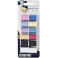 Korbond CORE Mix Polyester Thread Selection by Korbond-12 x 32m spools – 10 Colours – 384 metres – Hand and Machine Sewing, Repairs, Crafting