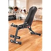 V-FIT BY VOIT D202 Katlanabilir Incline/decline Ayarlanabilir Sırt A&ccedil;ılı Mekik ve Ağırlık Sehpası