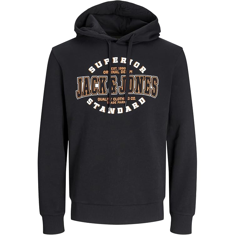 Sweat à Capuche Jack & Jones Jjgeplas – Coupe Confortable Pour L'automne