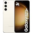 Samsung Galaxy S23+, AI Phone, Dual SIM, 5G, Android Smartphone, 256GB, Cream (UAE Version)