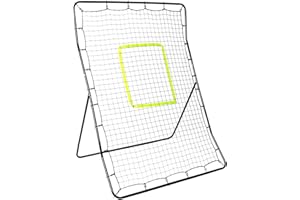 OYE Pitchback Baseball Rebounder Net, Softball Lacrosse Pitch Return Trainer Rebound Net, Grounders and Pop Flies, Pitcher Throwing Pitching Catching Practice Trainer- for Kids and Adults