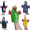 Ritu Shubhman'S Creation Bird Hand Puppets (Set of 5 Pcs) 12 Inches | Story Telling Puppets for Kids | Hand Puppets for Kids | Plush Puppets | Animal & Bird Hand Puppets | Hand Masks | Soft Toy
