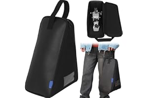 JIAMIAN Portable Sac à Tambour Noir Imperméable à Tambour d'Instrument, Boîtier Protection l'instrument pour Pédale kit Batterie Unique, Sac de Tambour en Tissu Oxford