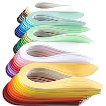 Papier Quilling Set JUYA Papieren Quilling-kit QK13 Met 960 Strips En 14 Gereedschappen (blauw Gereedschap, Breedte 5 Mm Lijm Hebben Papieren Bloemen Quilling Beginners