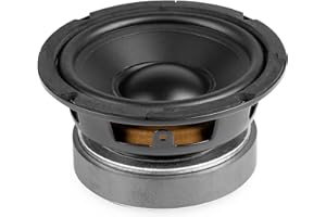 FENTON Vonyx WPP13 Haut-Parleur de Graves - Cône 5,25 Pouces (13cm), 150 Watts Max, 8 Ohms, Suspension Mousse, Bobine Résistante à la Chaleur, Idéal pour Enceinte HiFi ou HP de Remplacement