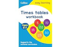 Times Tables Workbook Ages 5-7: Ideal for home learning