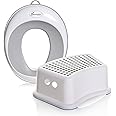 Dreambaby Toilet seat and Step Stool, Grey, 2 Piece Set
