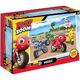 CA Games Ricky Zoom Lisanslı 100 Par&ccedil;a 34x24cm &Ccedil;ocuk Puzzle Yapboz Serisi