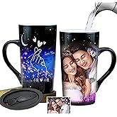 Personalised Mug With Your Picture And Your Message, Custom Mug With Picture Logo Text Personalised Christmas Birthday Gift For Mum Dad On Anniversary Weeding Birthday 9 - View #3