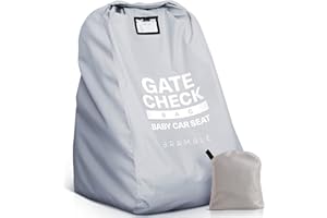 Bramble Gate Check Transport Bag Child Seat Aeroplane - Protective Cover Baby Seat - Robust and Waterproof - 85 x 45 cm, Woman, 1 piece (pack of 1)