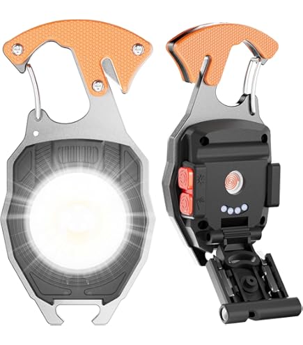 Mini Torcia ULTRA SLIM LED COB USB C 500 Lm In Alluminio Aeronautico - Foto 4