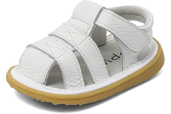Cheerful Mario Baby Sandals Closed Toe