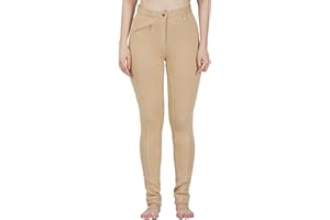 DISCOUNT PET ACCESSORIES Avon Equine Horse Riding Ladies Soft Stretchy Jodhpurs JODS JODPHURS Women Cotton Lycra Soft Stretchy Jods Knee Patch Equestrian Jodh Ladies Pants