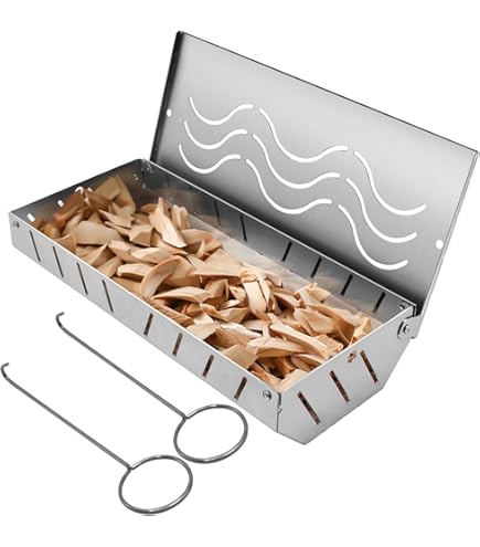 Tubo Per Affumicatura BBQ-Toro Victoria - Acciaio Inox V2A, 5x30 Cm - Per Pellet E Affumicatura A Freddo - Foto 2