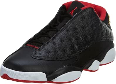 Nike s Air 13 Retro Low Bred Schwarz/Metallic Gold-Universität Red Leather  : Amazon.de: Schuhe \u0026 Handtaschen