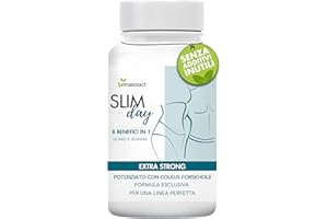VITAMINACT Brucia Grassi Potenti Veloci Uomo Donna - Per Dimagrire Velocemente-Detox Dimagrante -Pillole efficaci-Drenante -Garcinia Cambogia Extra Forte-Piperina-Formula Esclusiva