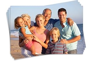 ADVENTA Personalised Photo Fridge Magnets 4 x 6" (Pack of 4) - Ideal Personalised Gifts or Home Decor