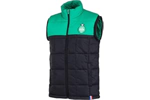 Saint Etienne Doudoune sans Manche ASSE - Collection Officielle AS Taille Adulte Homme