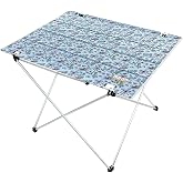 HAEGS Ultralight Katlanır Kamp Masası, Yer Kaplamaz Hafif Rulo, Piknik, BBQ, Balık&ccedil;ılık, Plaj, Hiking i&ccedil;in Taşınabilir Kompak