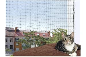 Trixie Filet de Protection 2 × 1,5 m Noir pour Chat