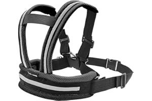 MIKIULY Harnais Securite Enfant Moto,Harnais de Sécurité Moto Enfant,Ceinture de Sécurité Moto pour Enfants,Harnais Moto sécurité Enfant Réglable,Moto Anti Chute pour Enfants,Respirant Réfléchissant,Noir