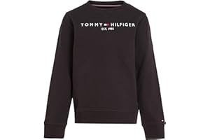 TOMMY JEANS Tommy Hilfiger Felpa Bambini Unisex Essential Sweatshirt senza Cappuccio