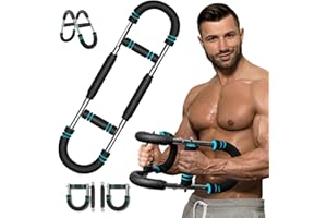 WITYOO Twister Armtrainer, Verstellbares Brust Trainingsgerät, Dreistufig Verstellbarer Unterarmtrainer für zu Hause, U-förmiger Fitnessgeräte, Geschenke für Männer, Frauen, Väter, Brüder und Ehemänner