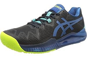 ASICS Resolution 8 Padel Scarpa da Padel per Uomo Nero Blu