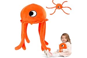 FMKLDENA Garten of Banban Plushies, Garten of Banban Peluche, Giardino di Peluche Banban, simpatico e adorabile peluche per bambini e collezionisti, perfetto per il gioco e la decorazione (arancia)