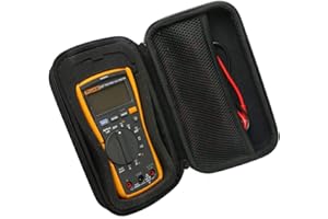 Khanka Hard Universal Multimeter Case for Fluke 115/116/117 Digital Multimeter Multi Tester.(with DIY Foam)