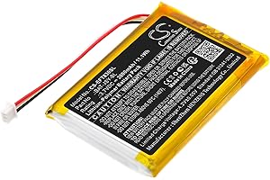 TCTK TECHTEK Batería 3000mAh Compatible con [HelloBaby] HB40, HB6250 Baby Monitor, para [Eufy] SpaceView Baby Monitor E110, T8300-M sustituye Bat-JSY-BL