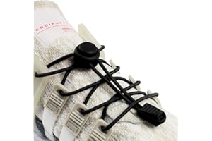 INMAKER Sznurowadła bez wiązania dla dorosłych i dzieci, elastyczne sznurowadła do butów sportowych, okrągłe sznurowadła