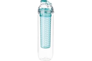 ‎MELIANDA MELIANDA MA-7200 Trinkflasche mit Fruit Infuser 800 ml Tritan für Sport und Freizeit