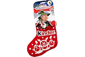 Kinder, Calza Rossa, 13 Snack Dolci al Cioccolato Assortiti , Idea Regalo per Adulti e Bambini, Confezione da 290 gr