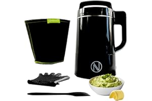 Nebula Infusion Chef | 1200 ml | Machine pour extraire et infuser des herbes | Préparez facilement des beurres, des teintures et des huiles | Idéal pour une cuisine | Faites-le vous-même (Noir)