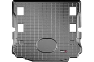 Weathertech Tapis de Coffre sur misure Compatible avec: Jeep Wrangler JK Covers 2°rangée (Notes) 2015/18 Noir CargoLiner