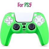 Kontorland PS5 Gamepad Uyumlu Silikon Kılıf - Color Chaos (Green Energy)