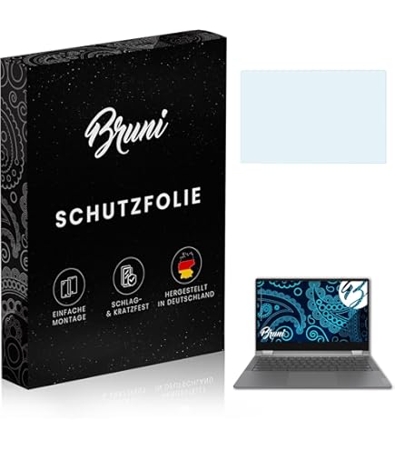 Bruni Schutzfolie Lenovo IdeaPad Duet 3i - 2x Displayschutz Glasklar Made In Germany